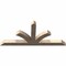 Ekena Millwork Richland Smooth Timber Gable Bracket, Douglas Fir, 84"W x 38"H x 5 1/2"D x 5 1/2"F, 11/12 Pitch GBW084X38X0606RIC00SDF - alternate 5